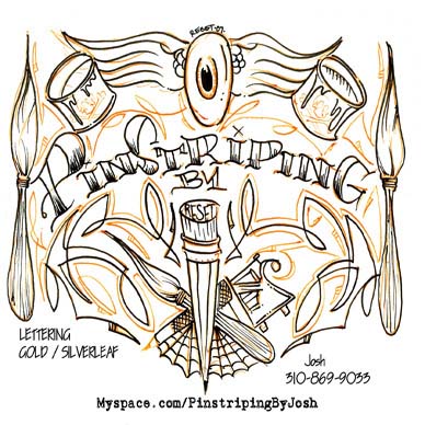 Pin Striping By Josh